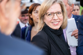 Leonore Gewessler beim Fest der Freude 2022 © MKÖ/Sebastian Philipp